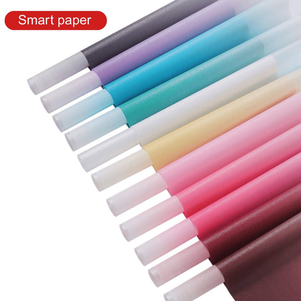 

Flower Wrapping Paper Florist Gradient Color Cellophane Kertas buket Wisuda Anniversary Romantis Gift cellophane gradient KB029
