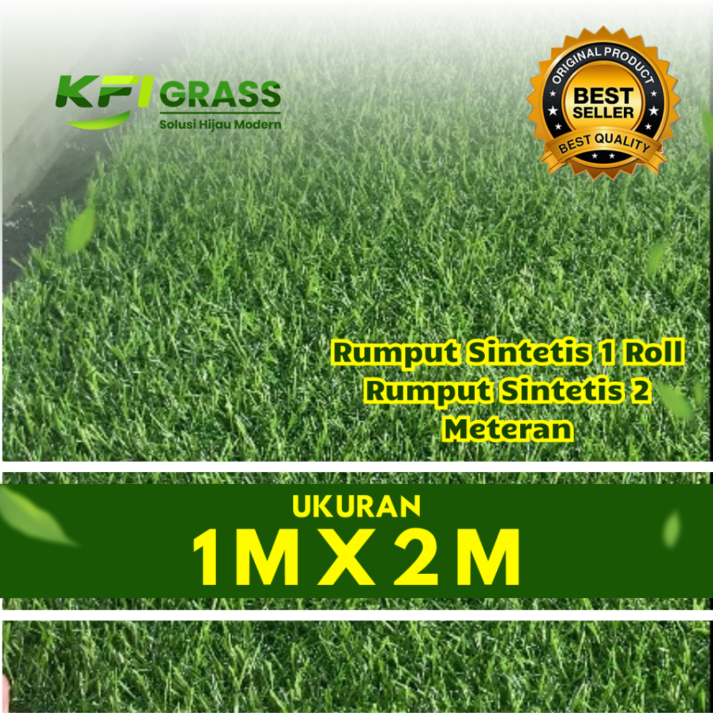 Rumput Sintetis 1 Roll Rumput Sintetis 2 Meteran Rumput Sintetis Swiss Murah Meteran - Toko Rumput S