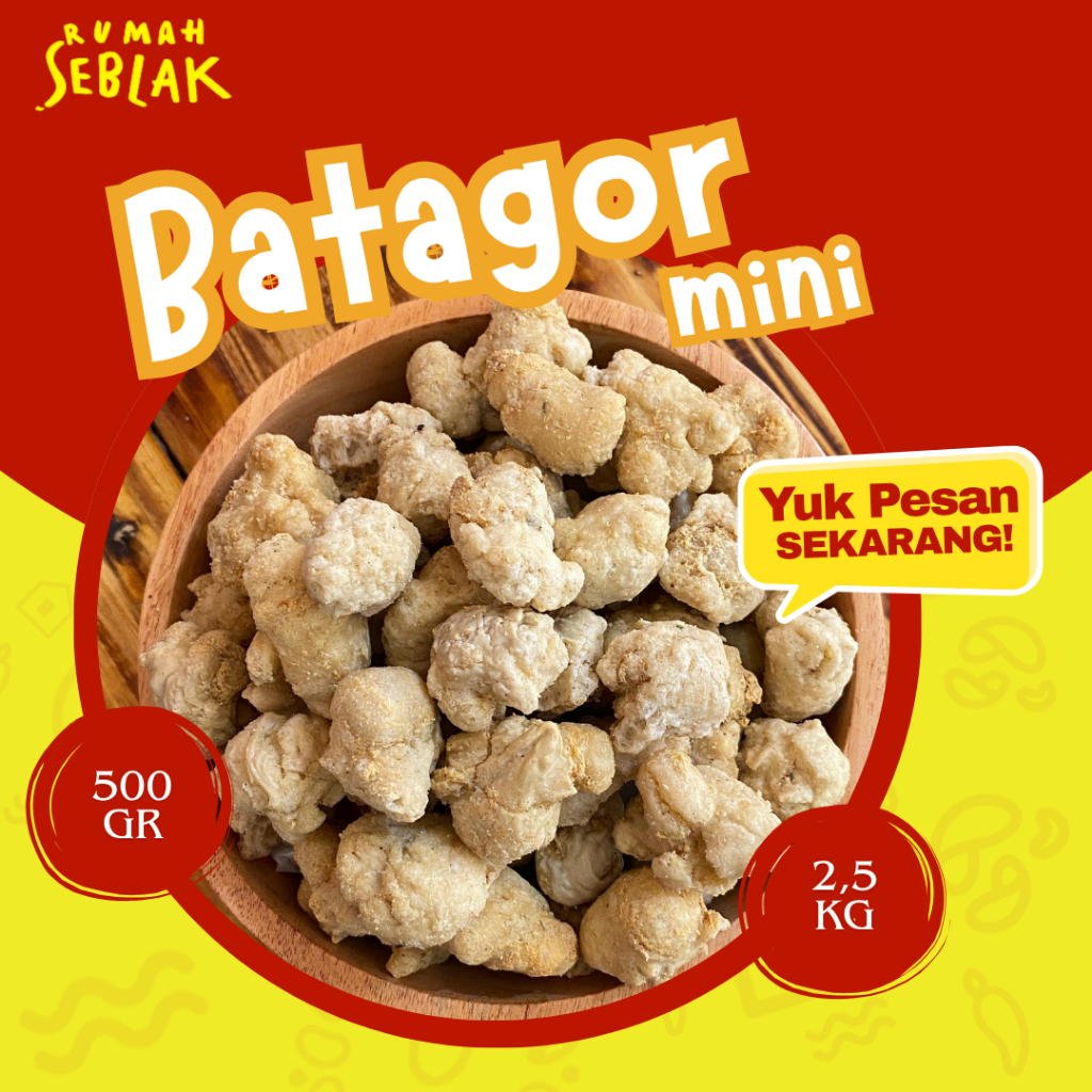 

Batagor mini Topping seblak