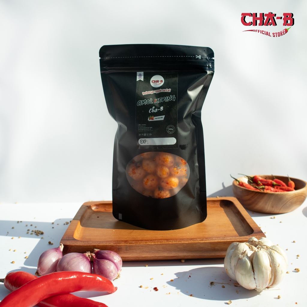 

CHA-B Moring Cimol Kering Rasa Pedas Daun Jeruk Kemasan 500gr