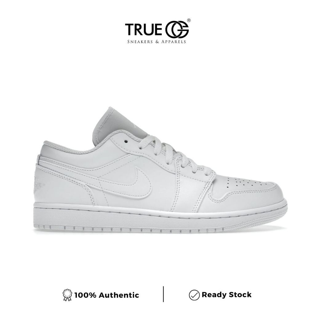 Air Jordan 1 Low Triple White Authentic