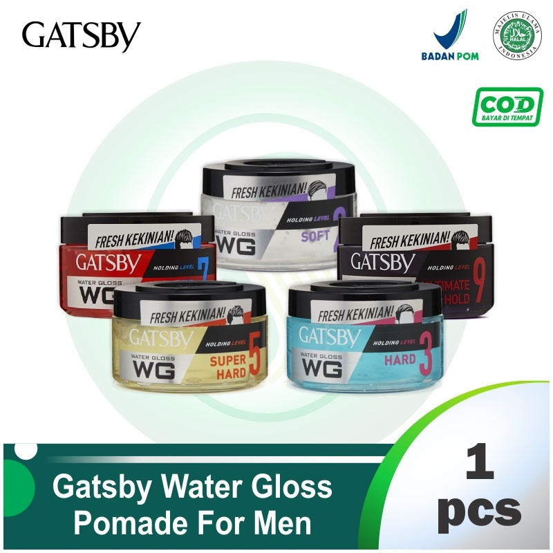 Gatsby WG Water Gloss - Gatsby WG Treatment Rambut 75gr