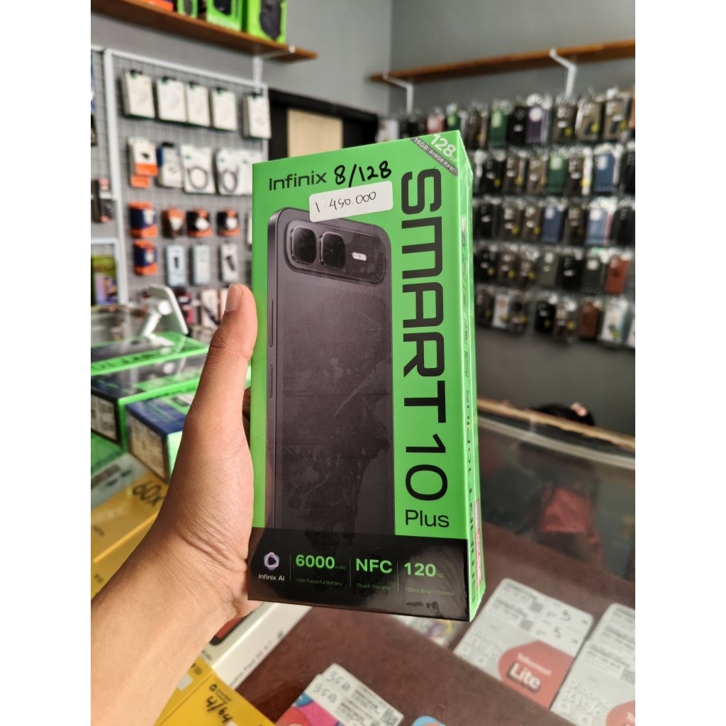 Infinix Smart 10 Plus RAM 8/128 GB New Segel BNIB Garansi Resmi
