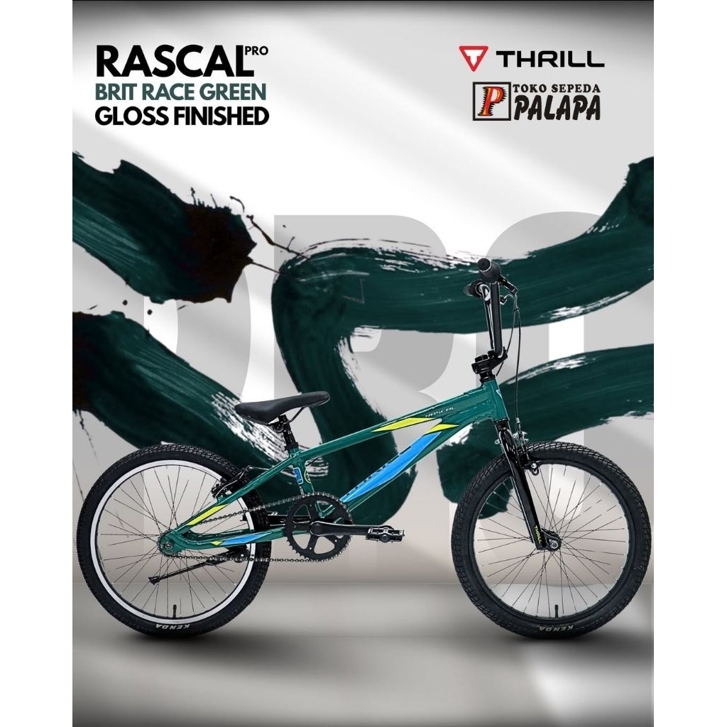 BMX 20 THRILL RASCAL PRO NEW 2025 Sepeda Murah Bisa Untuk Dewasa