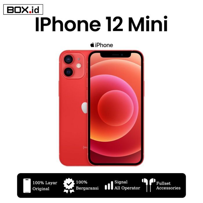 IPHONE 12 MINI 64GB 128GB 100% ORIGINAL Second/Bekas/Ex Inter LCD ORI/LIKE NEW/HOT PROMO/Free Ongkir