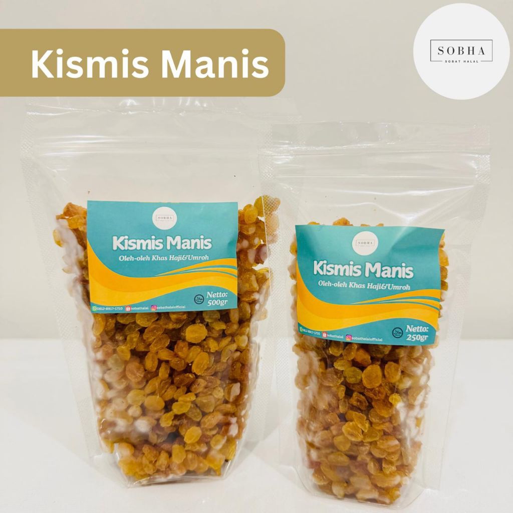 

Simin Kismis Manis Oleh-oleh Haji&Umroh 500GR & 250GR