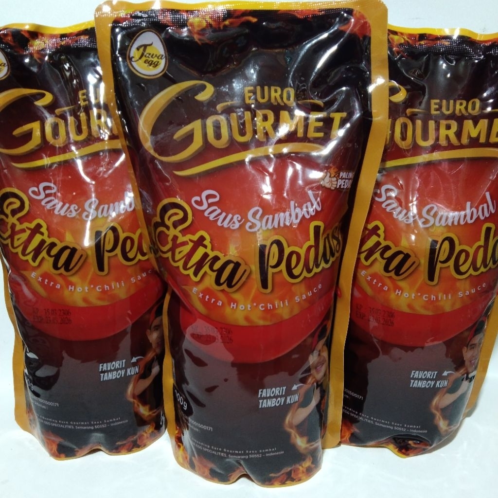 

Euro Gourmet Saus Sambal Extra Pedas 1kg