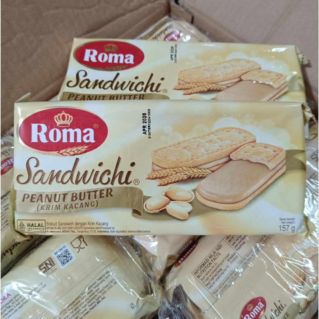 

Roma Sandwich Uk 157gram Biskuit