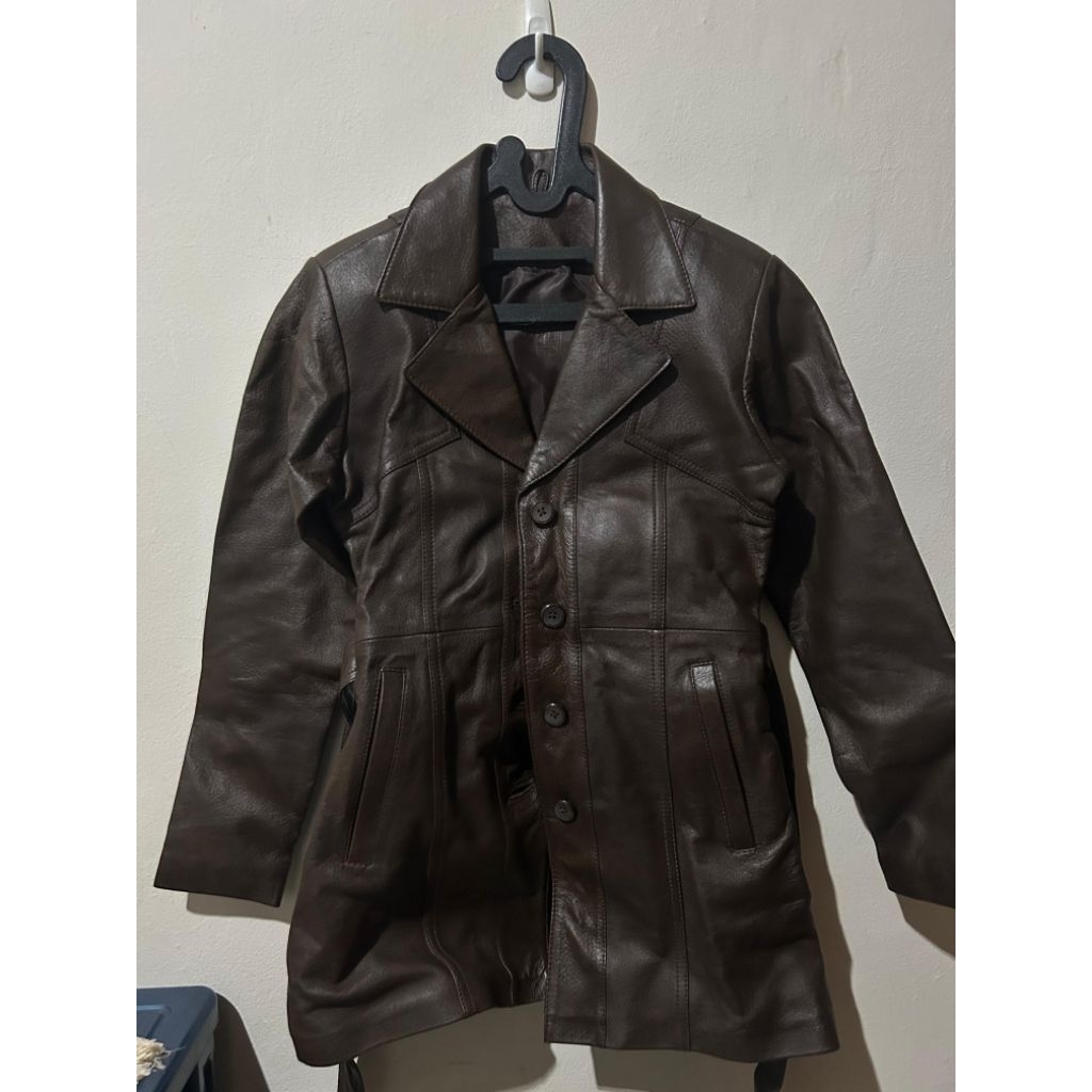 Outer brown asli kulit