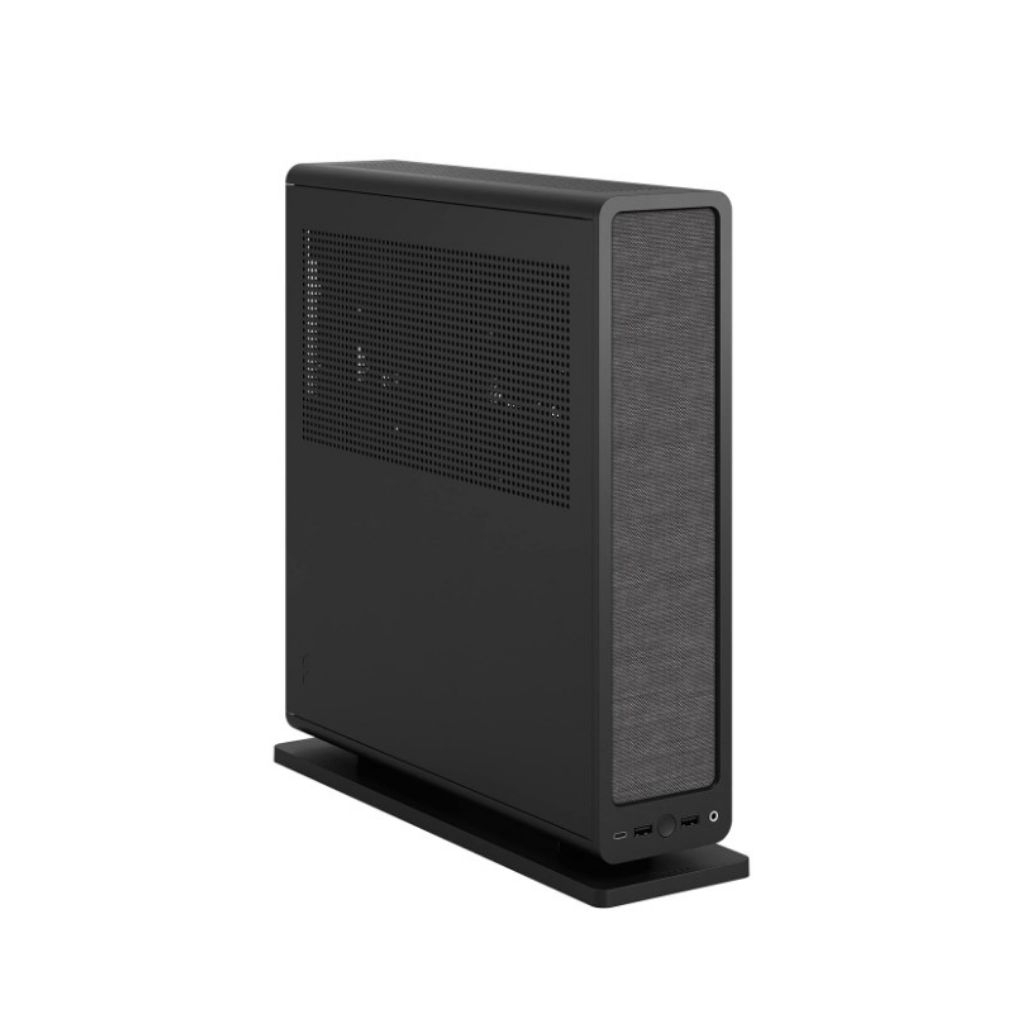Fractal Design Ridge - PCIe 4.0 Riser Card Included - 2X 140mm PWM Aspect Fans Included - Type C USB