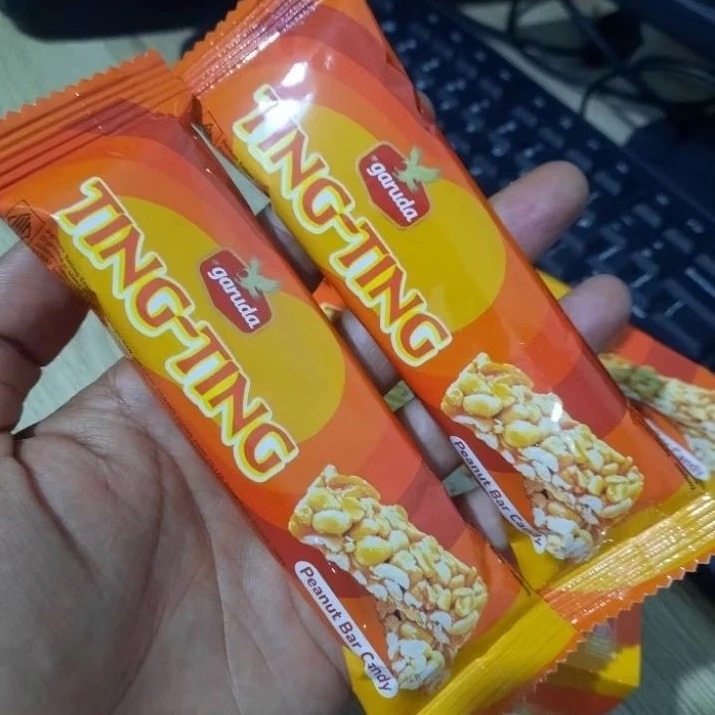 

GARUDA TING-TING Bar Peanut Candy 1 box isi 12Pcs