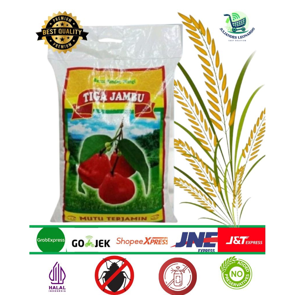 

[TERMURAH] Beras Pandan Wangi 5kg, 10kg, 20kg