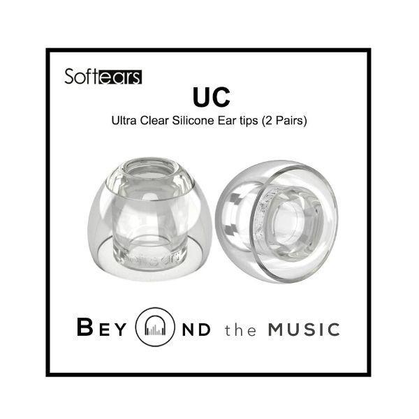 Softears UC Ultra Clear Premium Silicone Eartips
