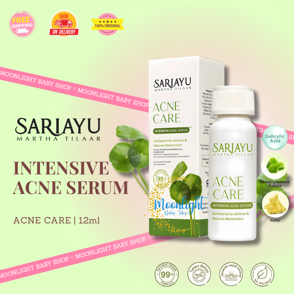 Sariayu Intensive acne care serum 12ml - Sari Ayu Serum Totol Jerawat