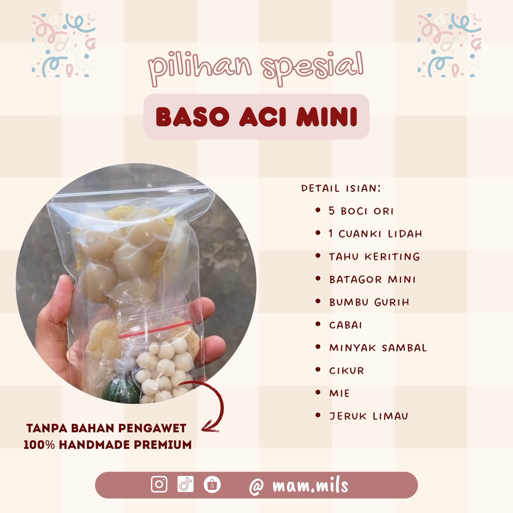 

Baso Aci Mini