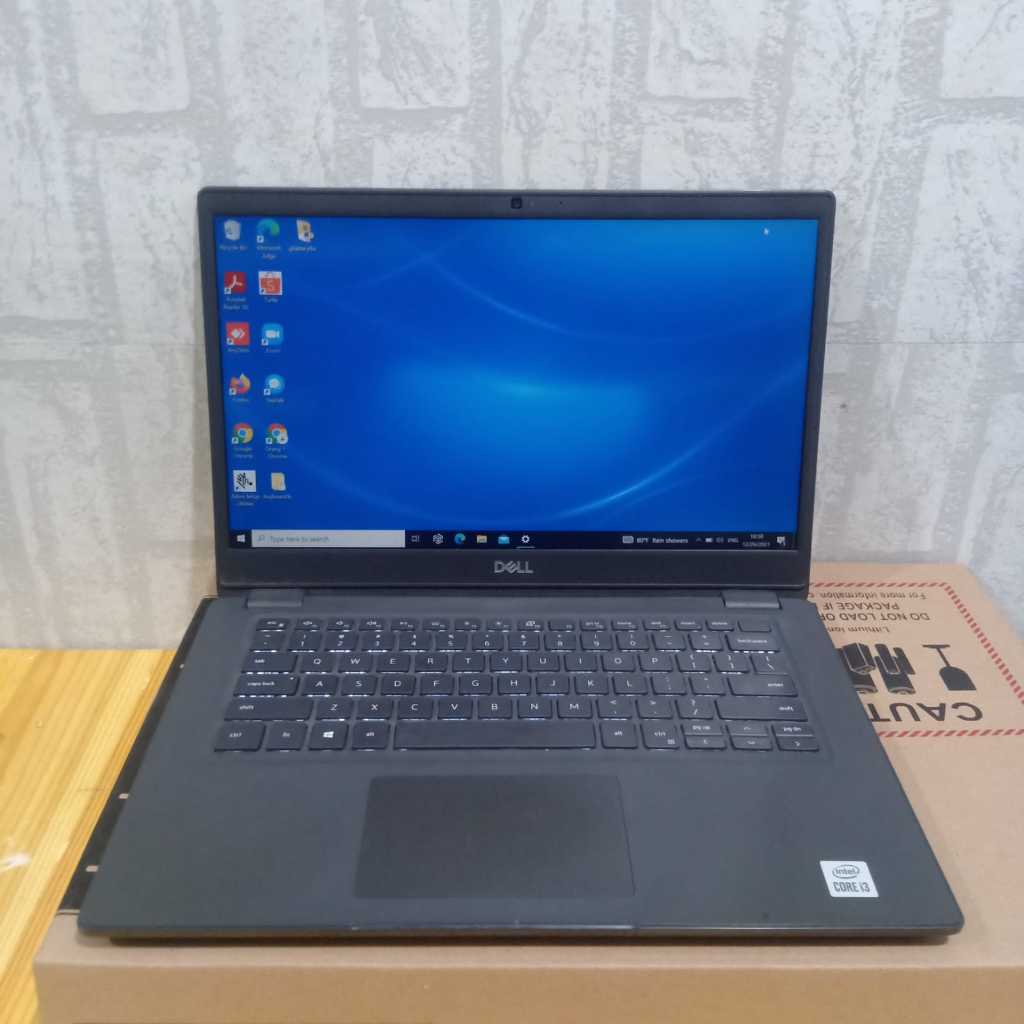 LAPTOP SECOND, Laptop DELL LATITUDE 3410, Core i3 - 10110U, Gen 10Th, Ram 8Gb / SSD 256Gb, Black
