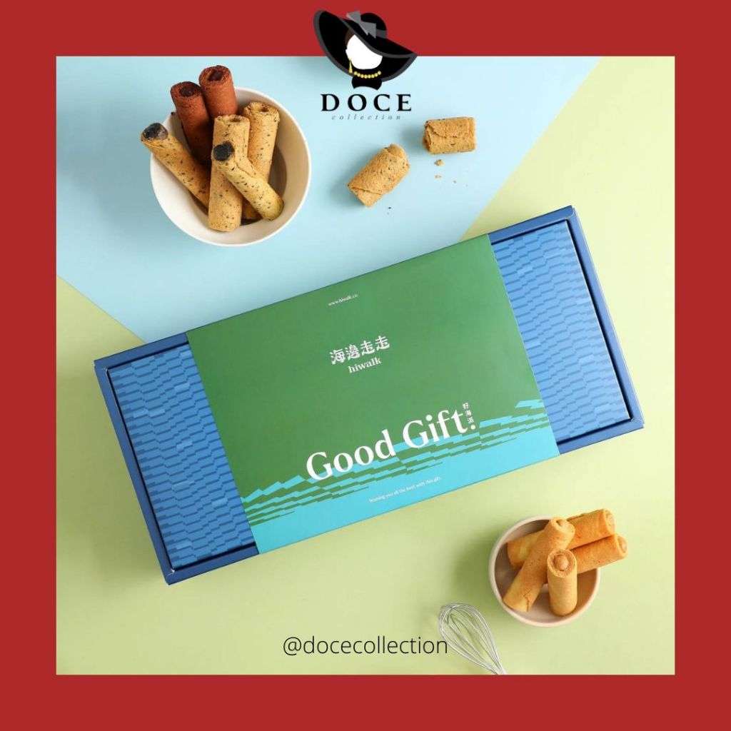

Hi Walk HiWalk Taiwan Egg Roll Eggrolls Gift Set Box Hampers