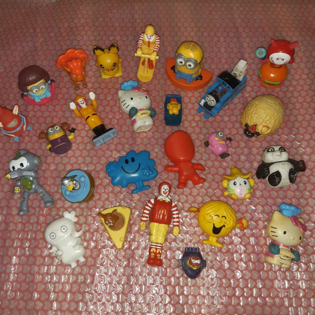 Mainan McD/Disney/KFC/Hokben/Hasbro dan lain lain Murah Meriah (Preloved/Bekas Pakai)