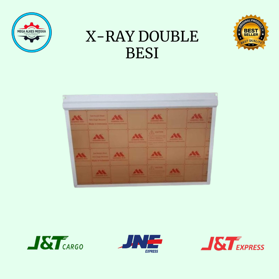 X RAY VIEWER DOUBLE BESI || X RAY VIEWER RDOUBLE STAINLESS/SS || LAMPU BACA RONTGEN