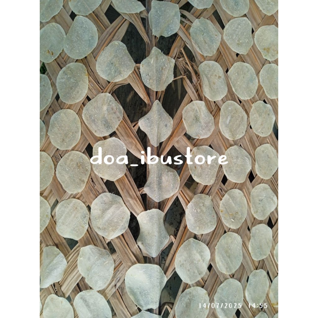 

Termurah Opak singkong mentah - Keripik Original Asli isi 50 pcs per pack