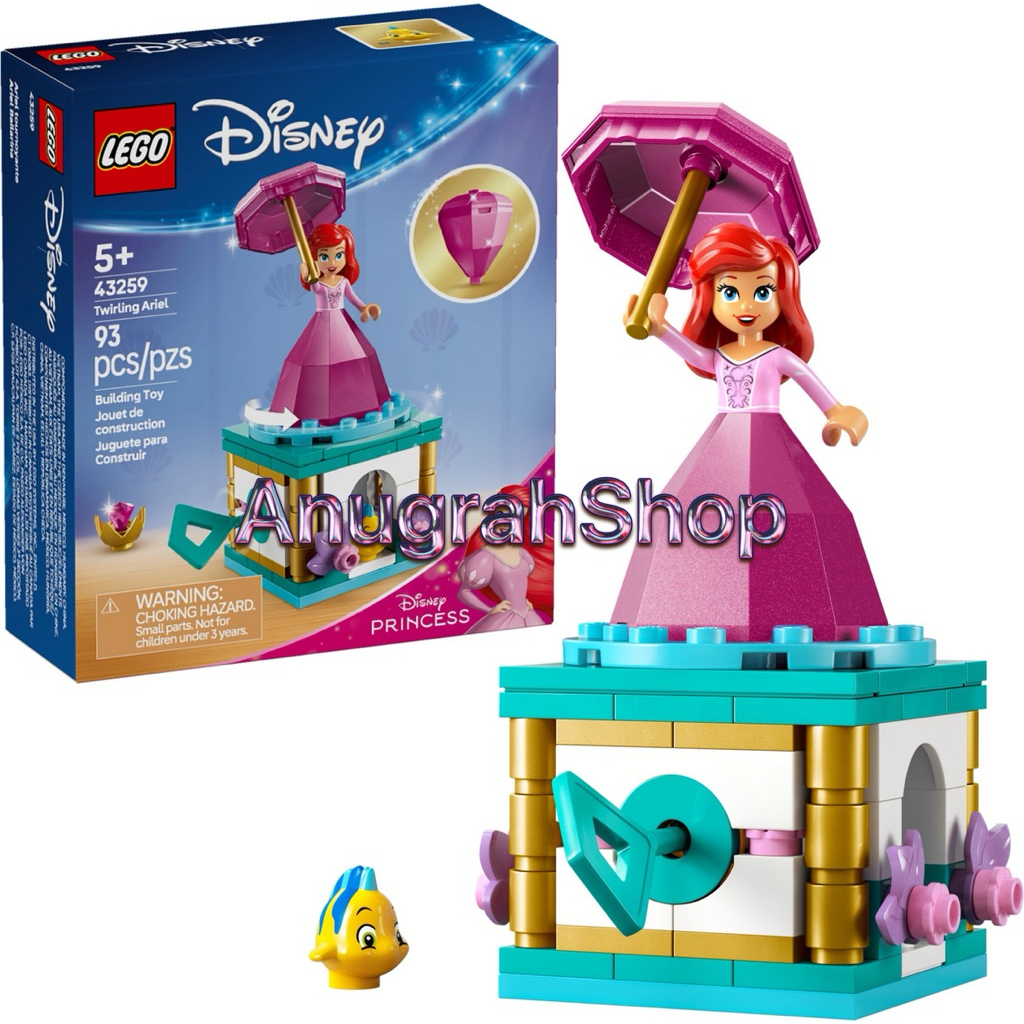 LEGO 43259 DISNEY 2025 Twirling Ariel