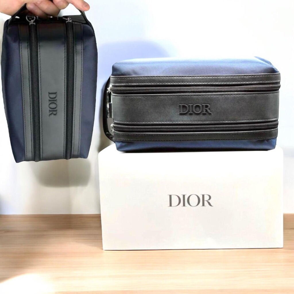 Dior Hand Bag Navy Original VIP Gift Kosmetik - Handbag