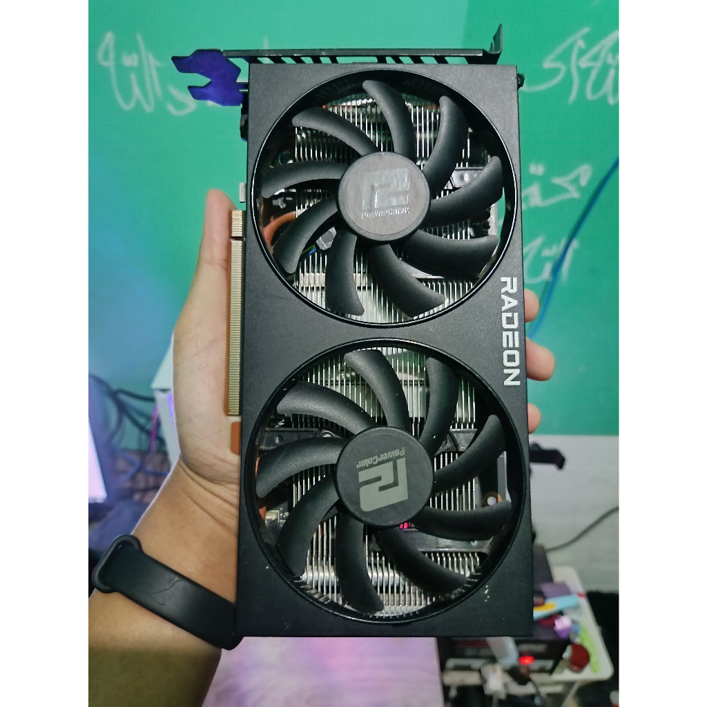 VGA Gaming RX 6600 8gb GDDR6 Power Color Mulus