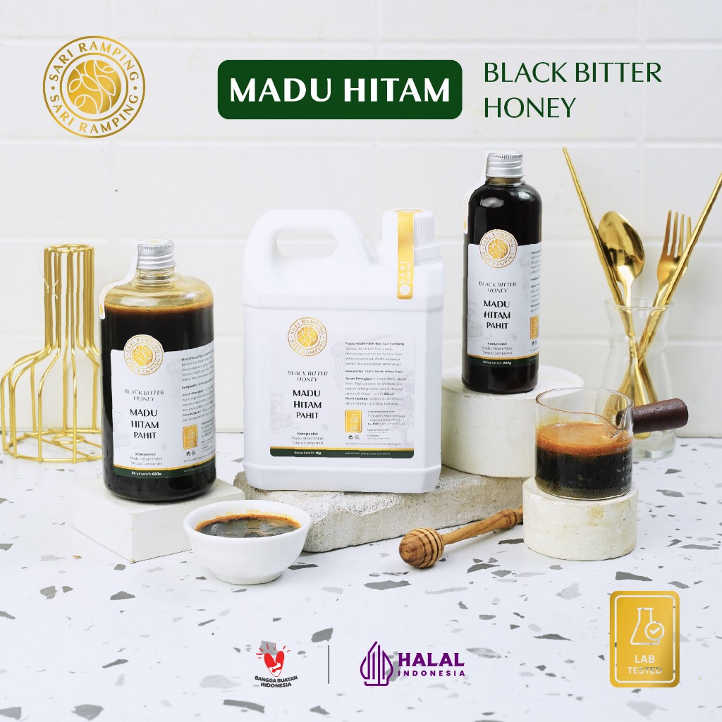 

MADU HITAM PAHIT MURNI RAW ASLI SARI RAMPING ORIGINAL ALAMI TANPA CAMPURAN APAPUN RAW HONEY MINUMAN HERBAL KESEHATAN MADU MULTIFLORA UNTUK DIET HARGA GROSIR HNI ATTAUBAH AL HIDAYAH ATTAUBAH HPAI DARIBUMI NUTRIFARM BEORGANIK BEST HONEY SAFIYA MADU TAVA