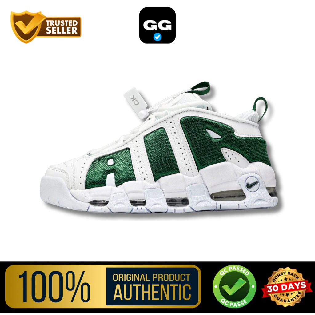 AIR UPTEMPO WHITE GREEN (M) - SNEAKERS FOR LIFESTYLE