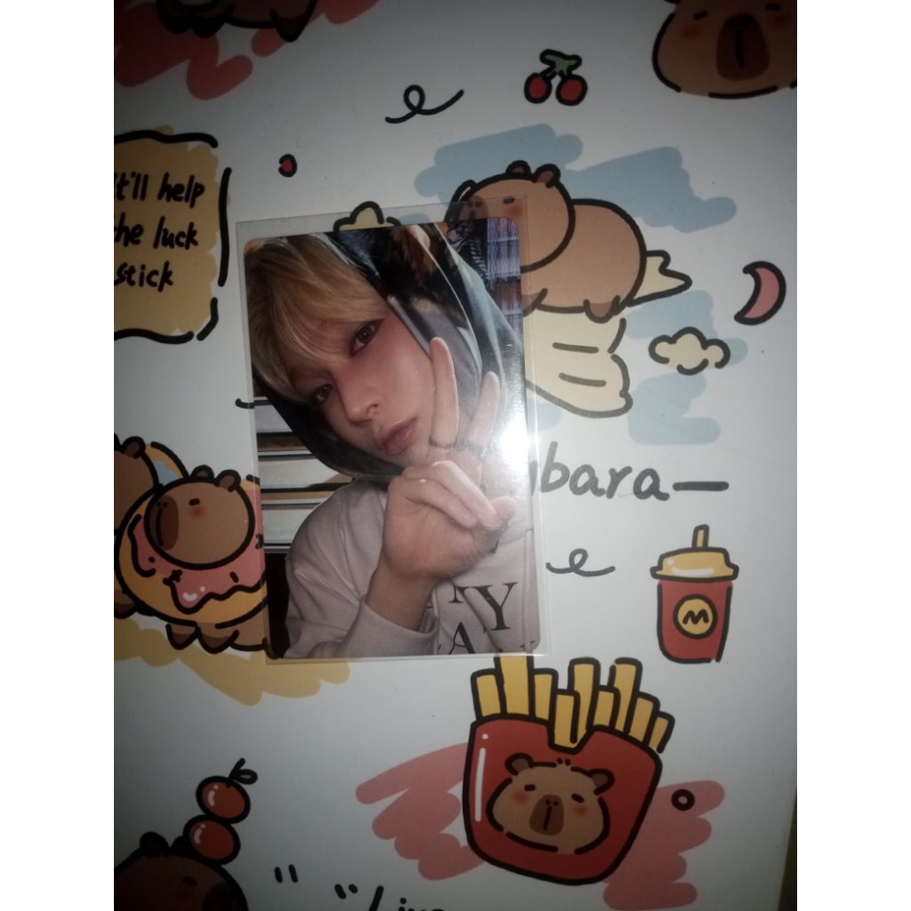OFFICIAL photocard Sunoo hijab enhypen