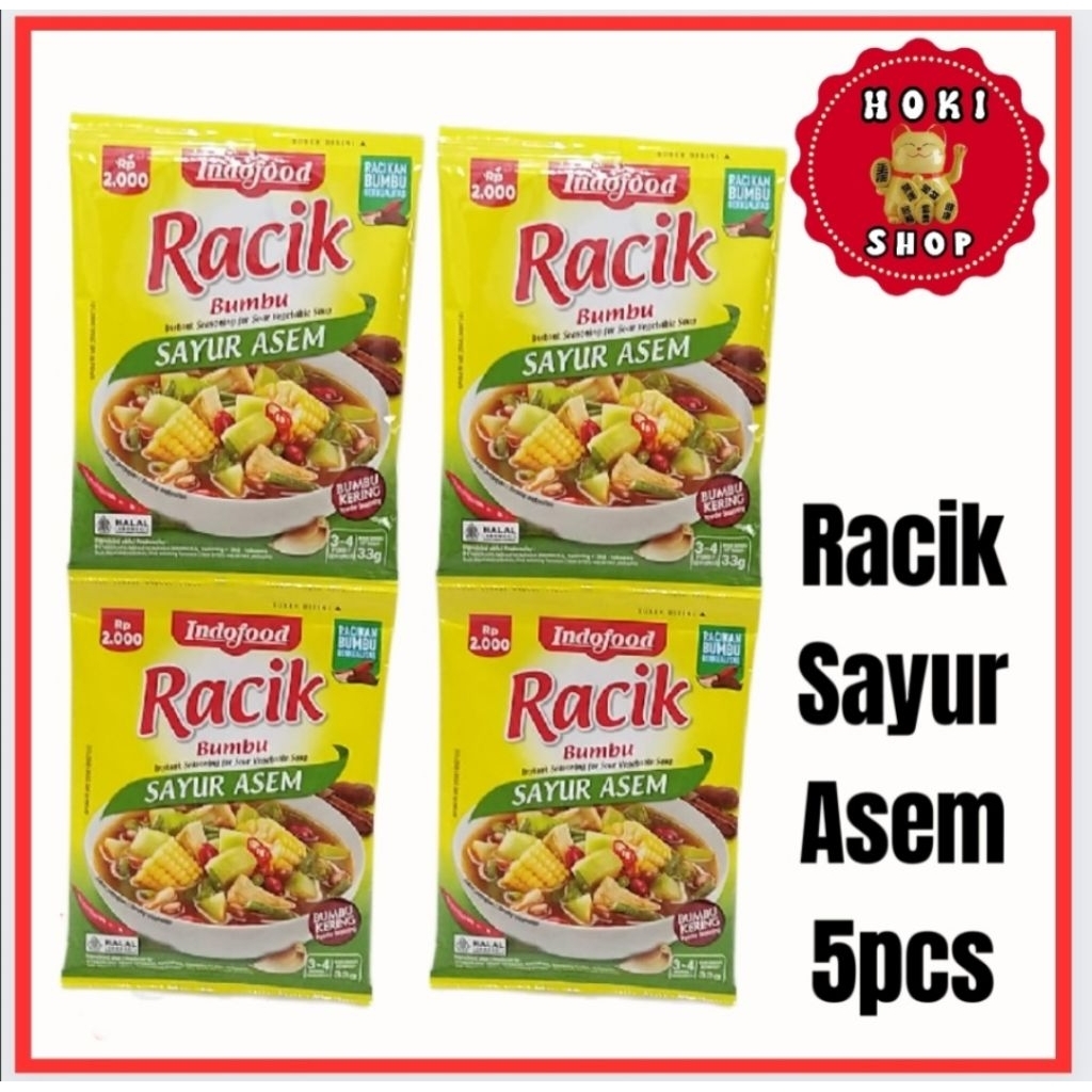 

Racik Sayur Asem 5pcs / Racik Sayur Asam / Bumbu Racik