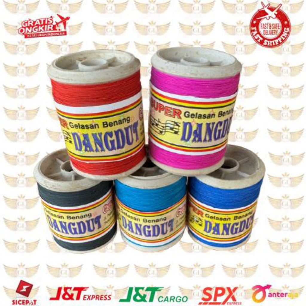1 PCS Gelasan Prima/Katun Super Dangdut ±800Yard