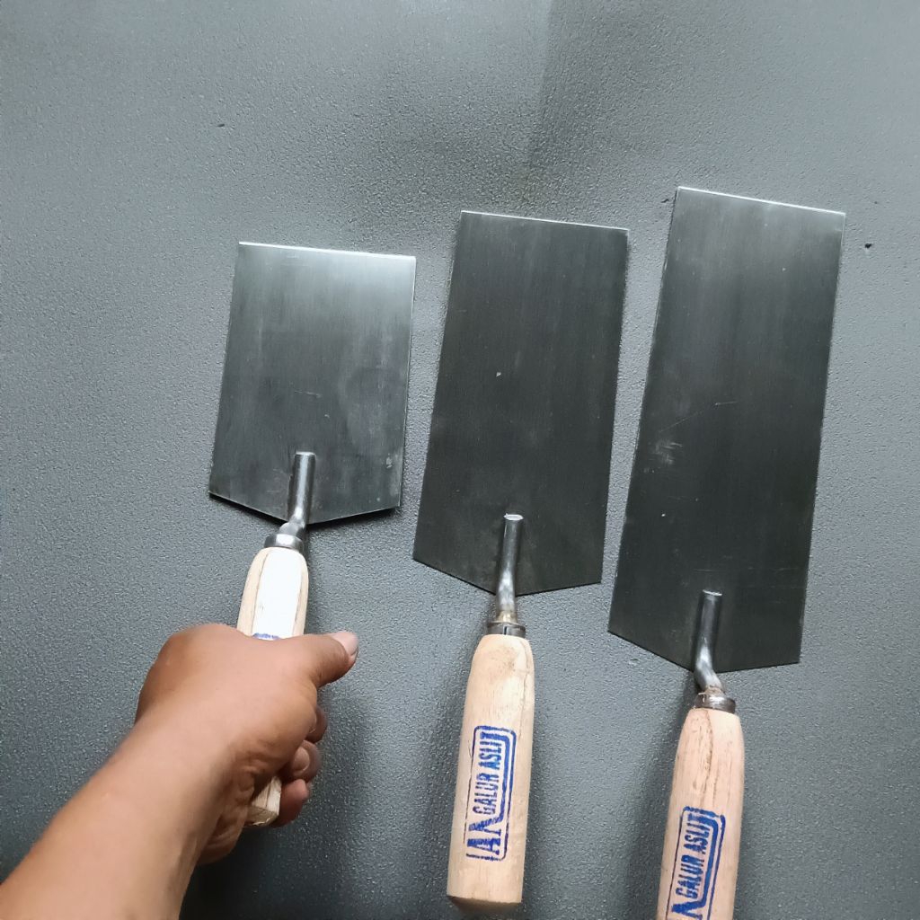 sendok semen cetok galur asli original paku 4 bentuk kotak