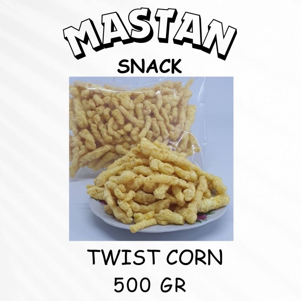 

[500gr] Chiki Twist Jagung Snack Cemilan Murah