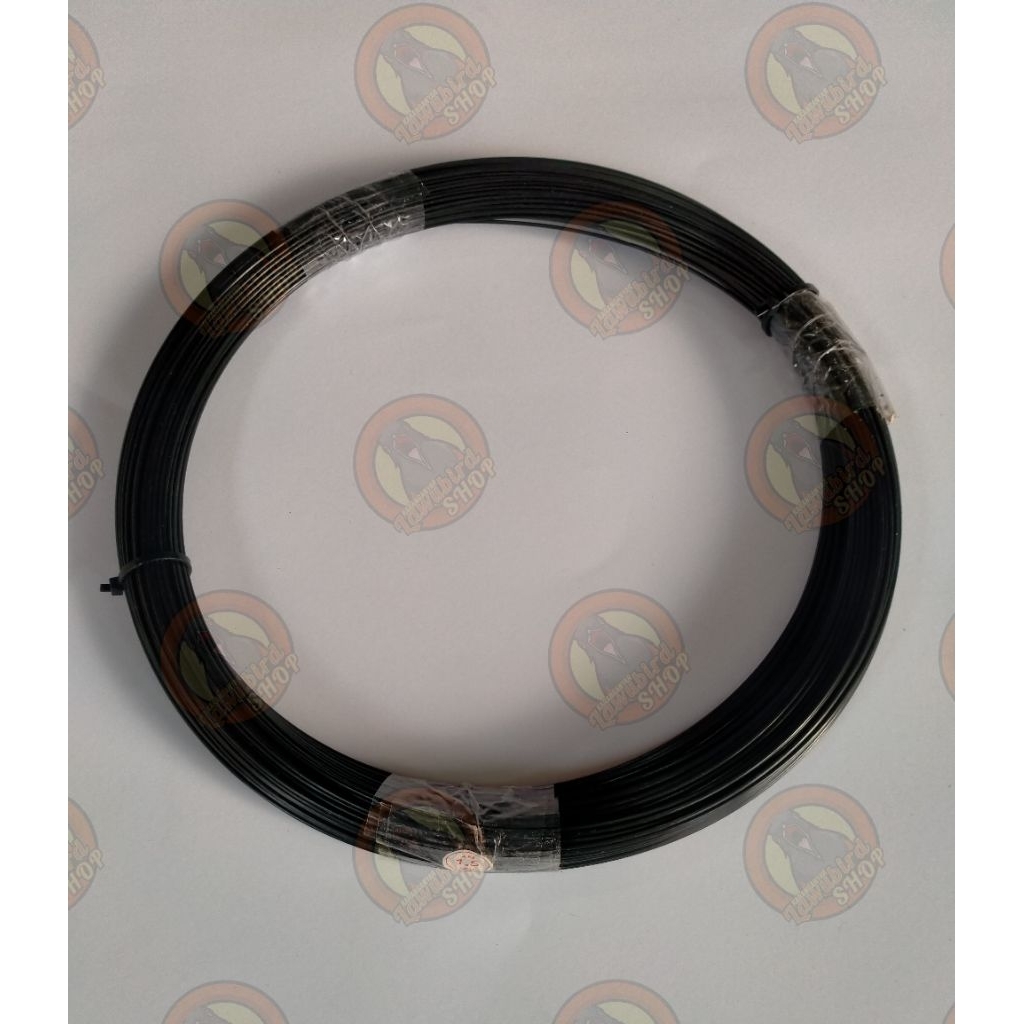 Ruji Fiber Hitam Glossy 1,5 mm (1 roll -/+ 100 meter)