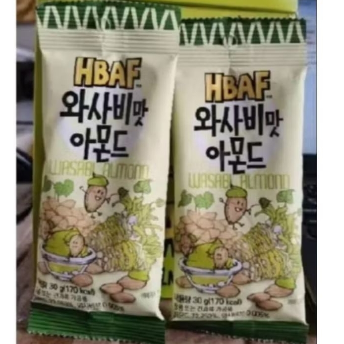 

wasabi almond 30g