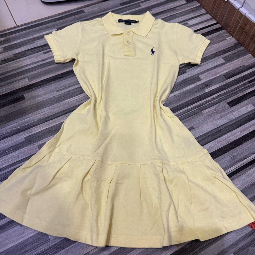 Dress Ralph Lauren Polo anak Perempuan Size 10-12 Tahun