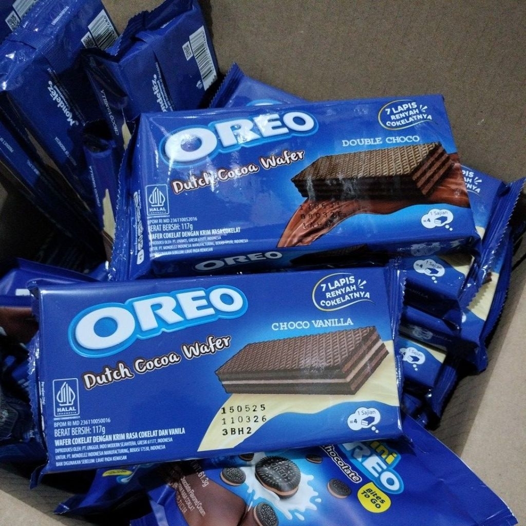 

OREO Dutch Cocoa Wafer Satuan 1 pcs@117g