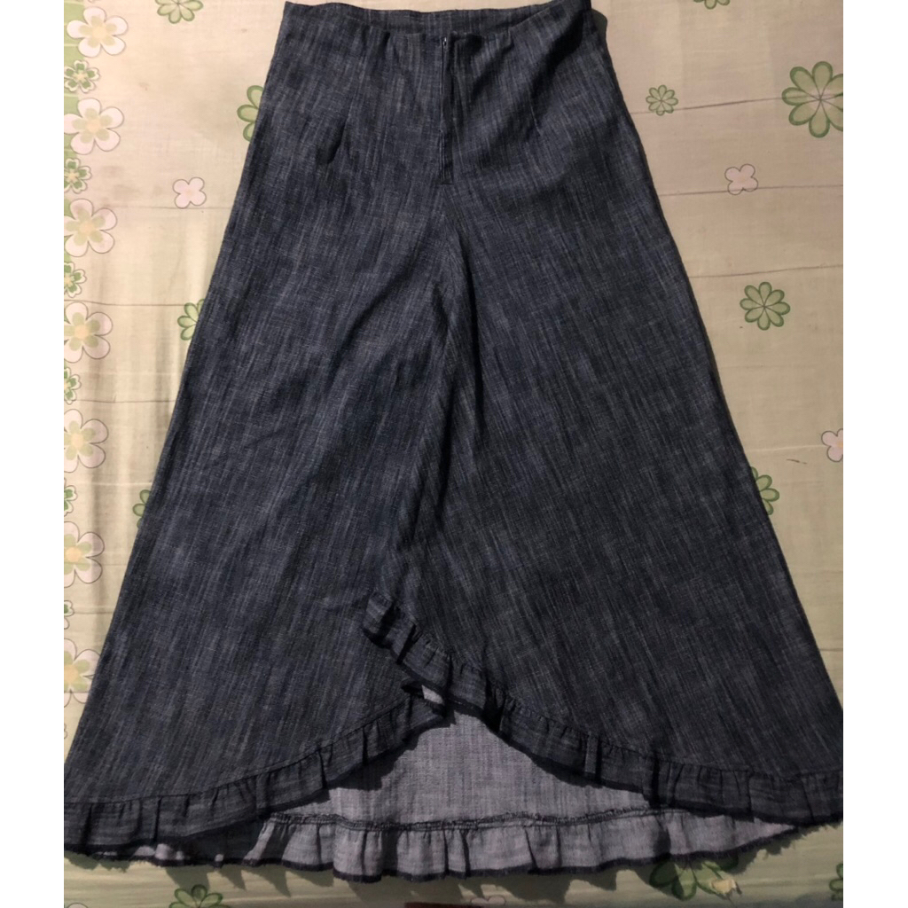 Preloved Rok jeans Wanita Co by Request