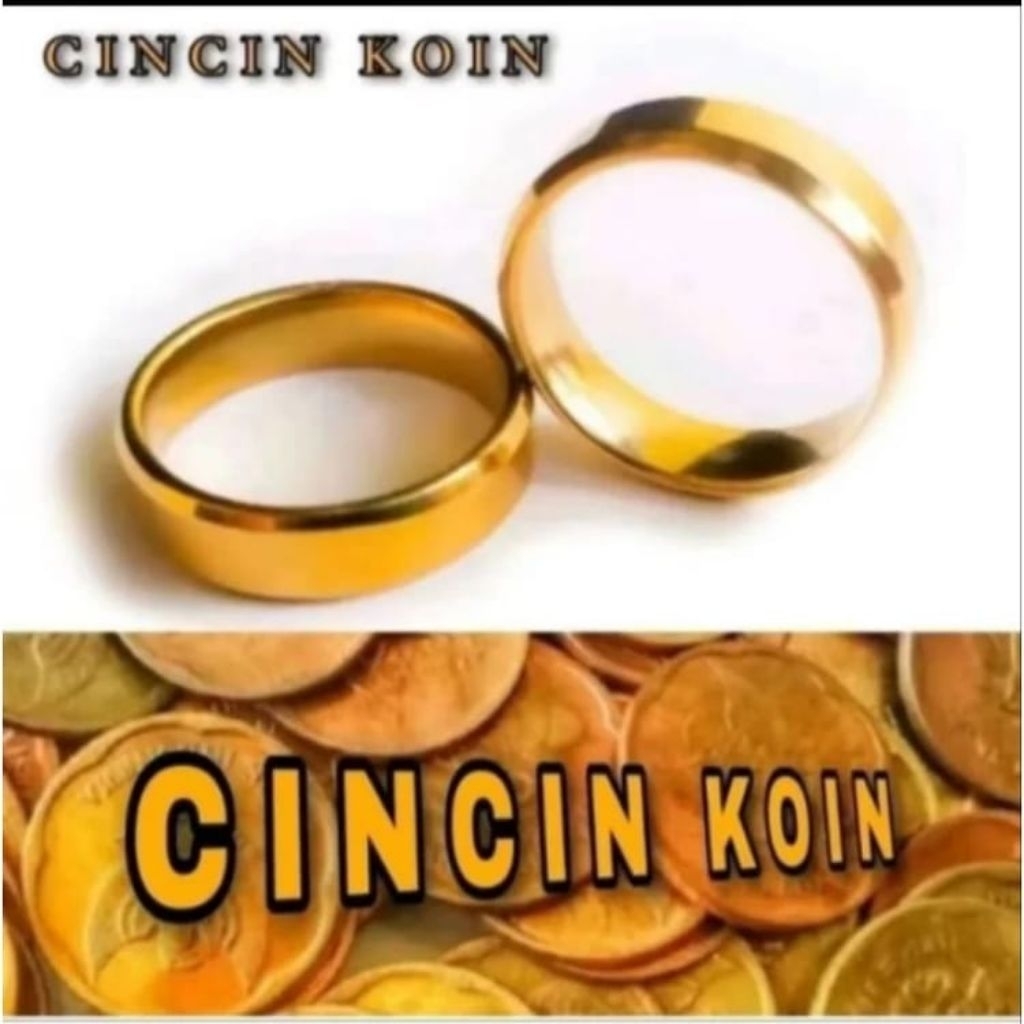 cincin wanita termurah cincin uang koin
