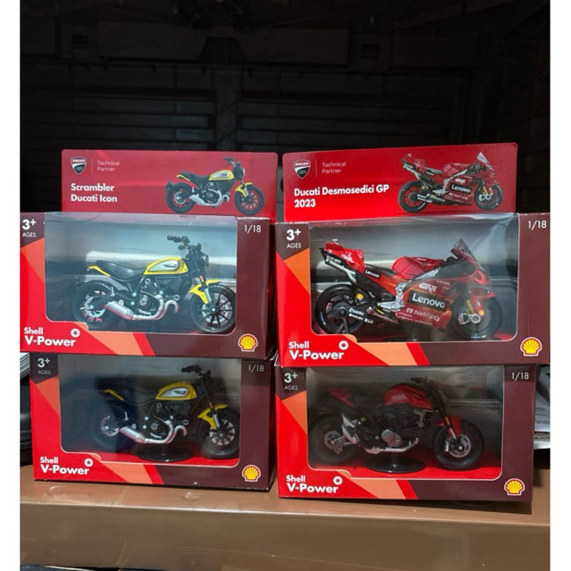 diecast ducati shell