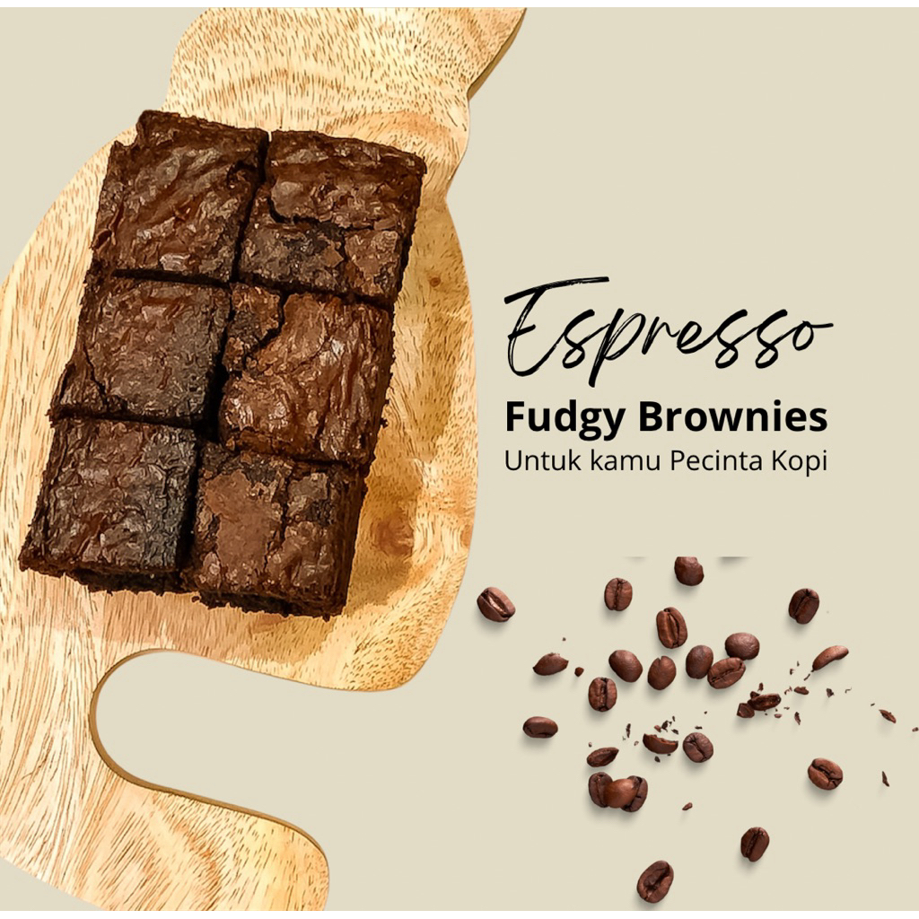 

Espresso Fudgy Brownies