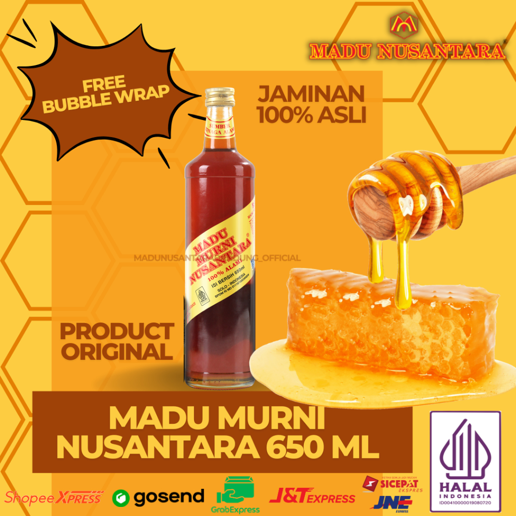

MADU MURNI NUSANTARA 650ML