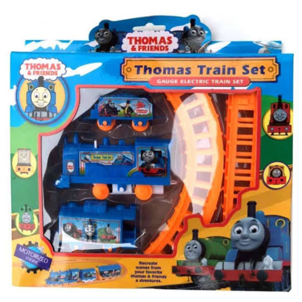 Train Play Set Kereta Thomas Baterai
