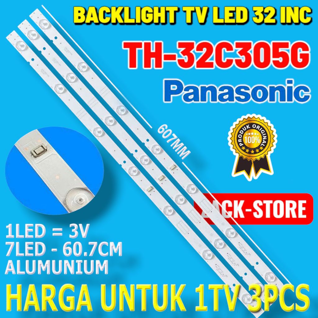BACKLIGHT TV LED PANASONIC 32 INC TH-32C305G TH32C305G 32C305