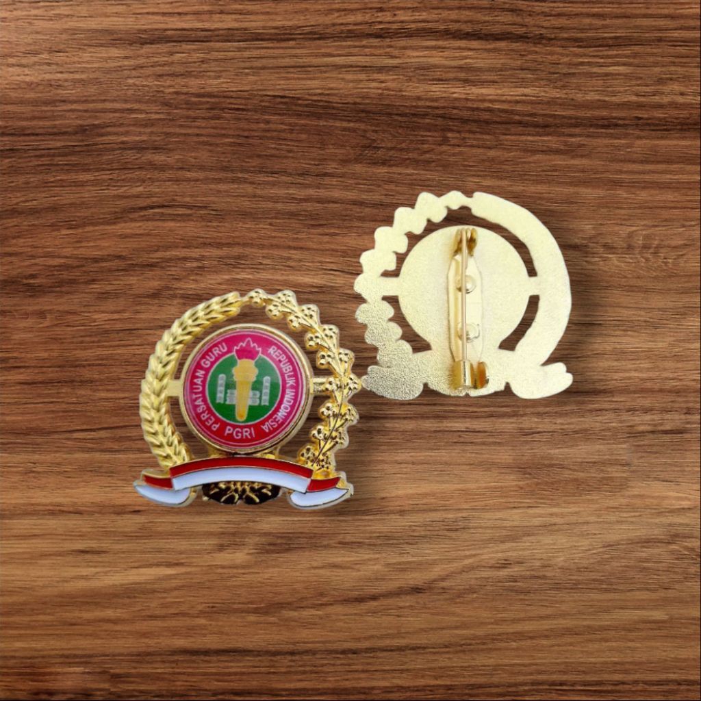 pin pgri padi dan kapas/atribut pgri