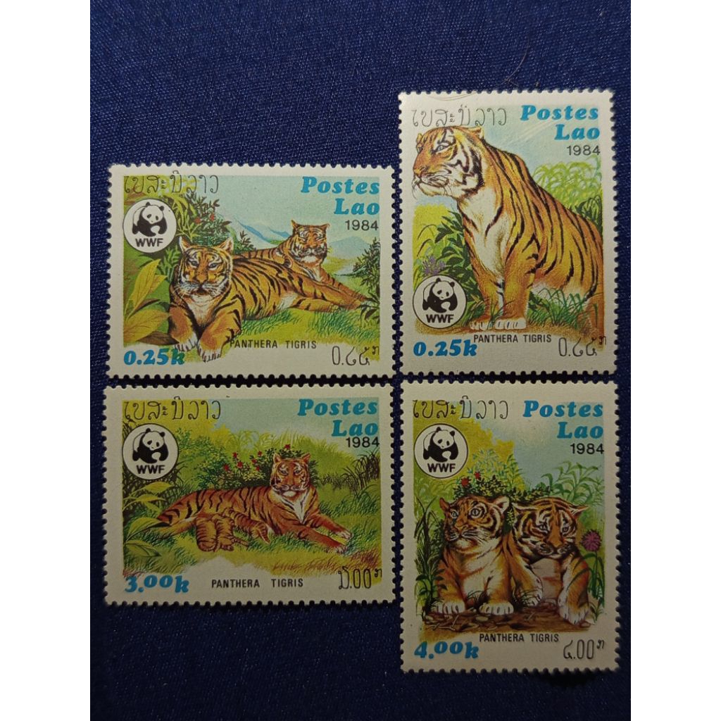 

Prangko Wwf Laos 1984 (Lengkap Set Mint)