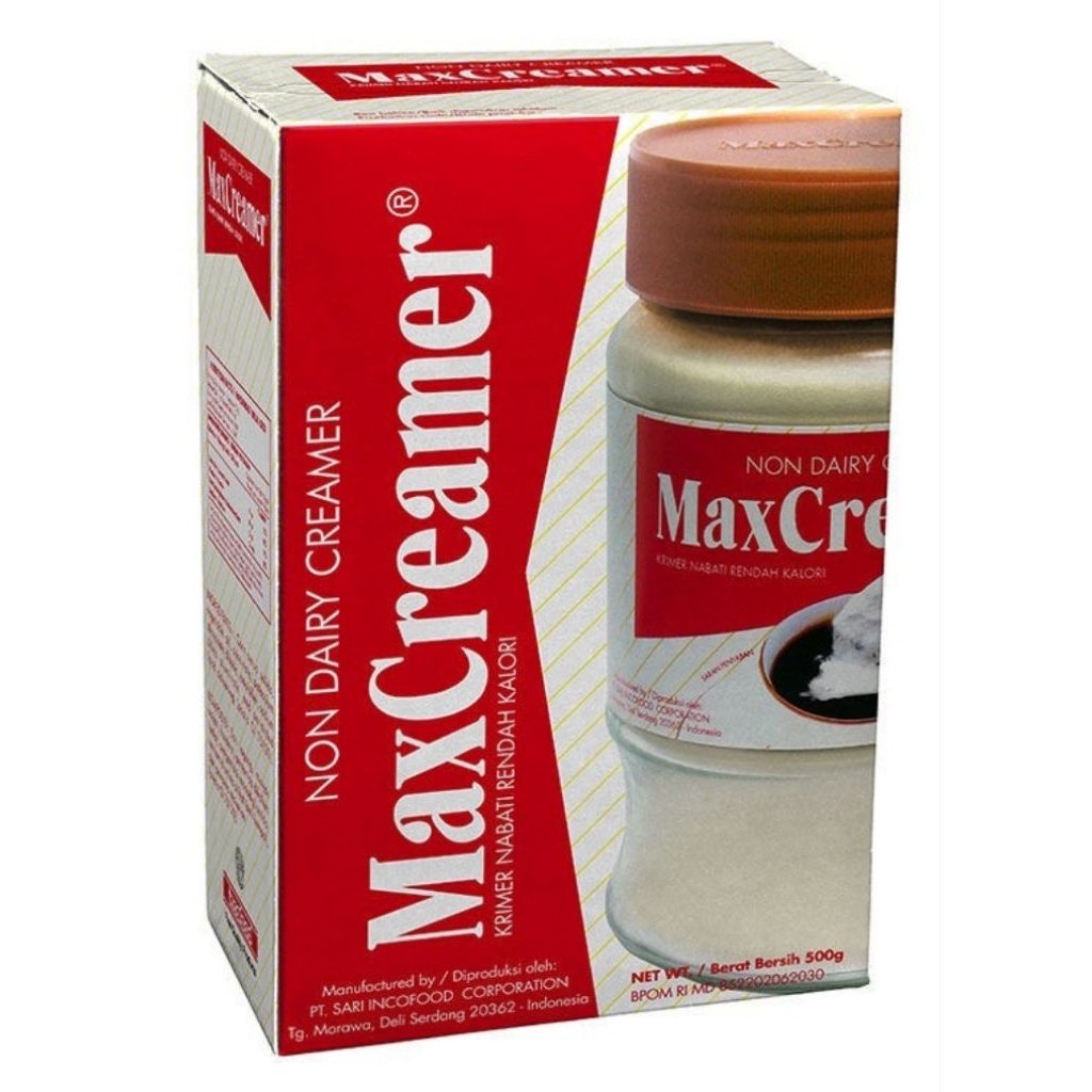 

Maxcreamer Krimer Nabati 500 gr - Non Dairy Creamer