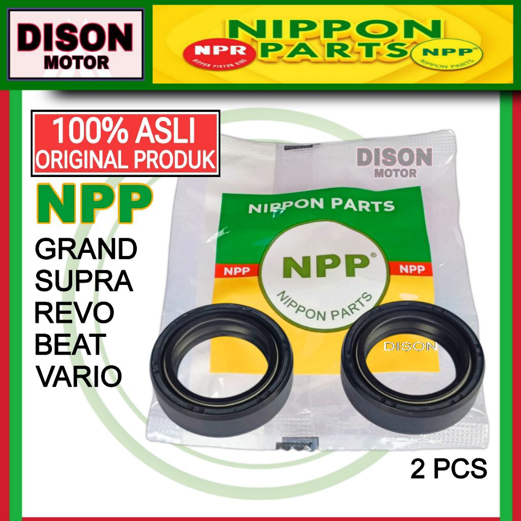 Sil seal shock depan NPP grand supra Revo karisma Beat Vario original sil shock sok npp