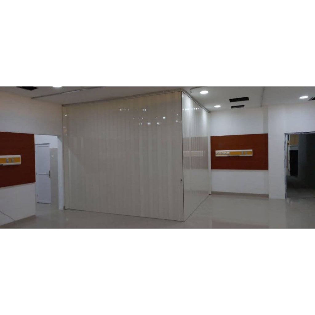 pintu pvc poldingdoor  ukuran 100x220 bisa ukuran custom maksimal 220 tinggi